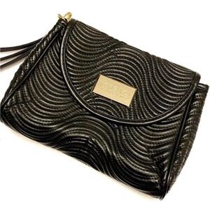 AUTHENTIC Versace Clutch/Wristlet/Small Bag  with Gold Hardware